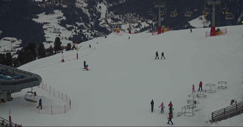 Webcam Alpe Cermis  - Chairlift and slope Lagorai