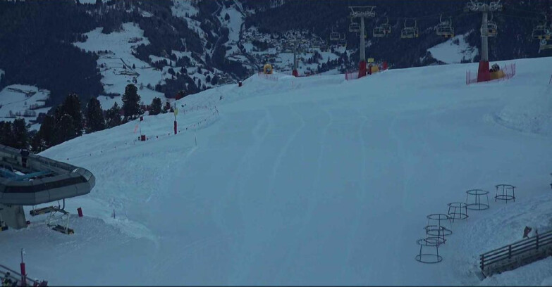 Webcam Alpe Cermis  - Chairlift and slope Lagorai