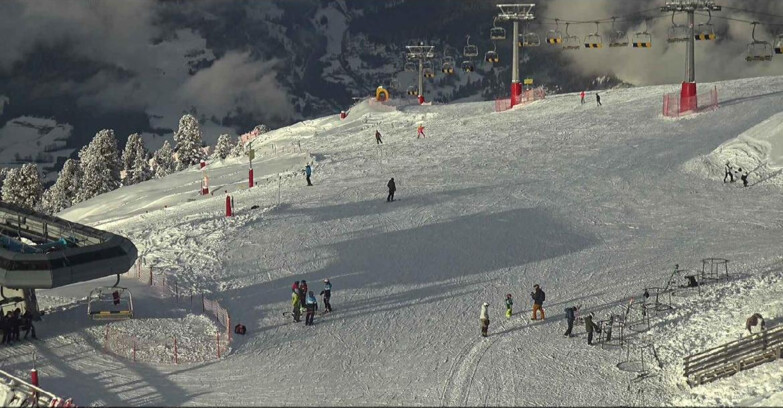 Webcam Alpe Cermis  - Chairlift and slope Lagorai