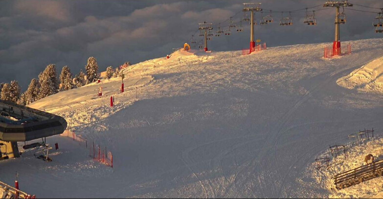 Webcam Alpe Cermis  - Chairlift and slope Lagorai