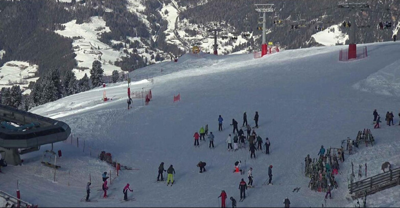 Webcam Alpe Cermis - Chairlift and slope Lagorai