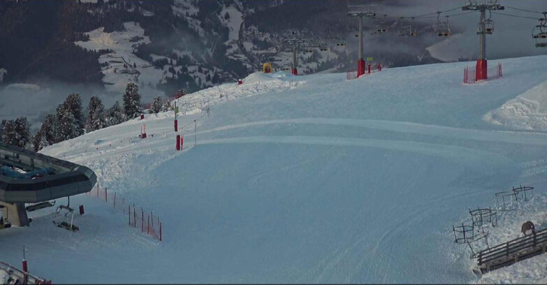 Webcam Alpe Cermis - Chairlift and slope Lagorai