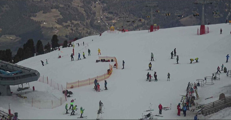 Webcam Alpe Cermis  - Chairlift and slope Lagorai