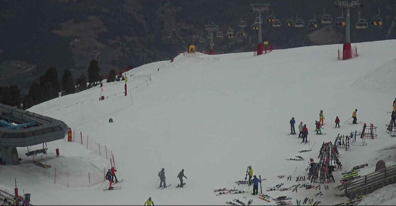 Webcam Alpe Cermis  - Chairlift and slope Lagorai
