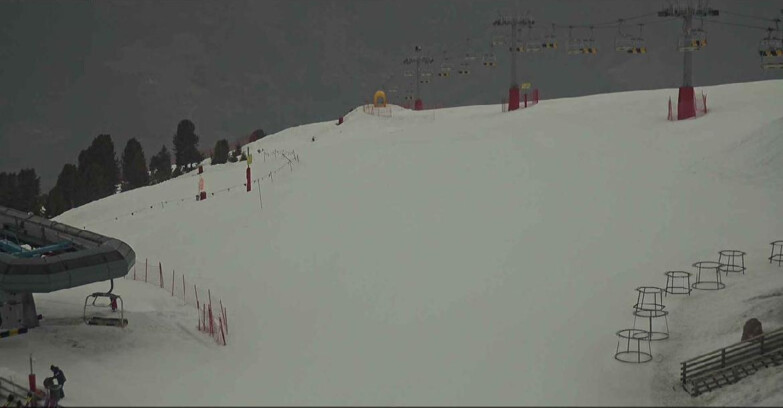 Webcam Alpe Cermis  - Chairlift and slope Lagorai