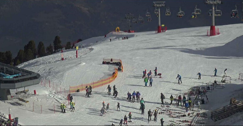 Webcam Alpe Cermis  - Chairlift and slope Lagorai