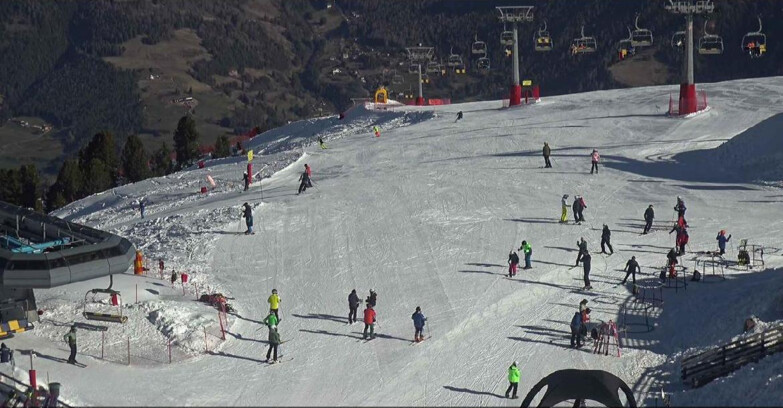 Webcam Alpe Cermis  - Chairlift and slope Lagorai