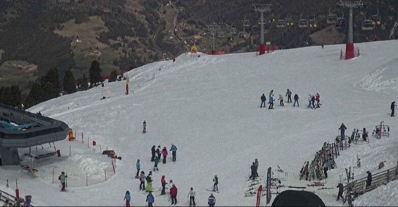 Webcam Alpe Cermis  - Chairlift and slope Lagorai