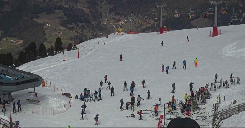 Webcam Alpe Cermis  - Chairlift and slope Lagorai