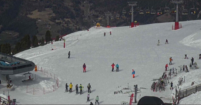 Webcam Alpe Cermis  - Chairlift and slope Lagorai