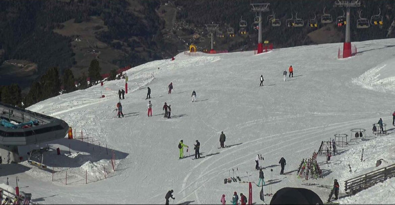 Webcam Alpe Cermis  - Chairlift and slope Lagorai