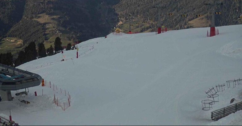 Webcam Alpe Cermis  - Chairlift and slope Lagorai
