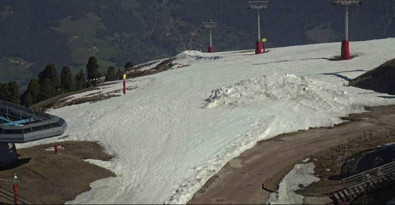 Webcam Alpe Cermis  - Chairlift and slope Lagorai