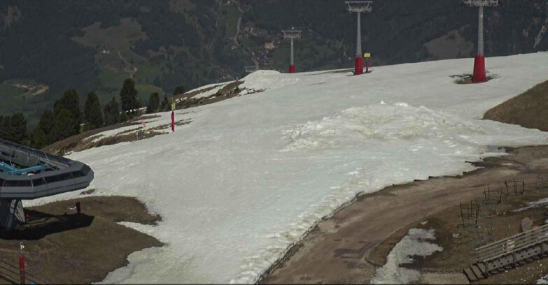 Webcam Alpe Cermis  - Chairlift and slope Lagorai