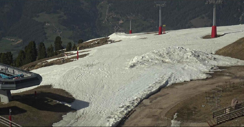 Webcam Alpe Cermis  - Chairlift and slope Lagorai