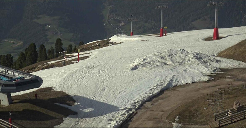 Webcam Alpe Cermis  - Chairlift and slope Lagorai