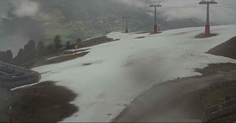 Webcam Alpe Cermis - Sesselbahn und Piste Lagorai
