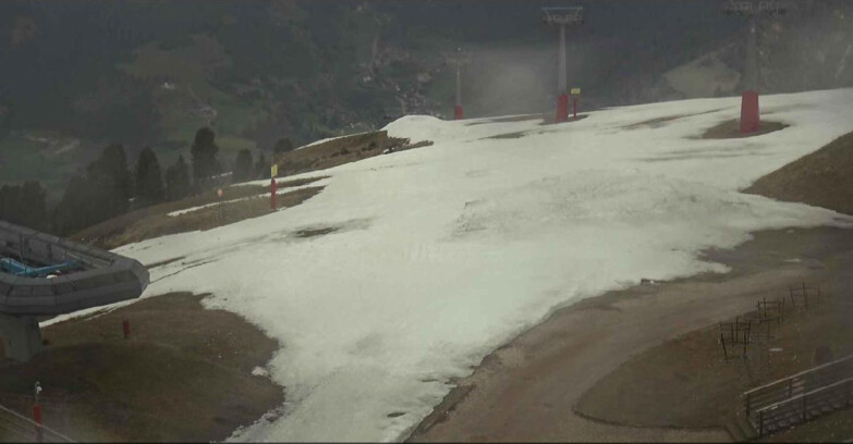 Webcam Alpe Cermis - Sesselbahn und Piste Lagorai
