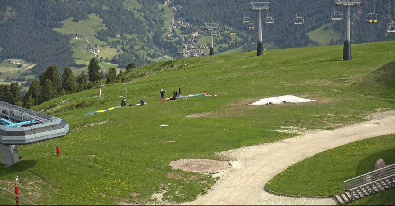 Webcam Alpe Cermis  - Chairlift and slope Lagorai