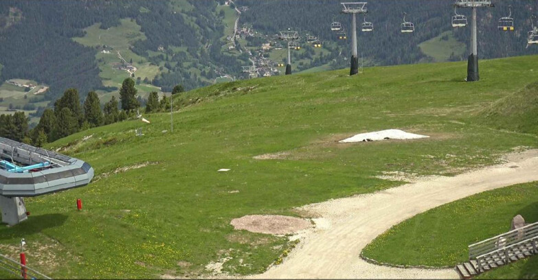 Webcam Alpe Cermis  - Chairlift and slope Lagorai