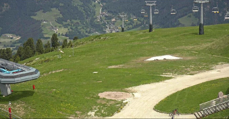 Webcam Alpe Cermis  - Chairlift and slope Lagorai