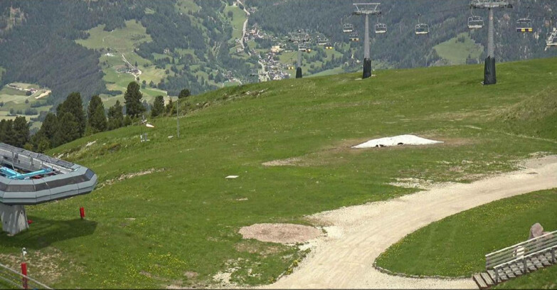 Webcam Alpe Cermis  - Chairlift and slope Lagorai