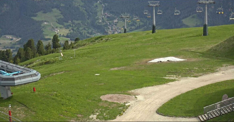 Webcam Alpe Cermis  - Chairlift and slope Lagorai