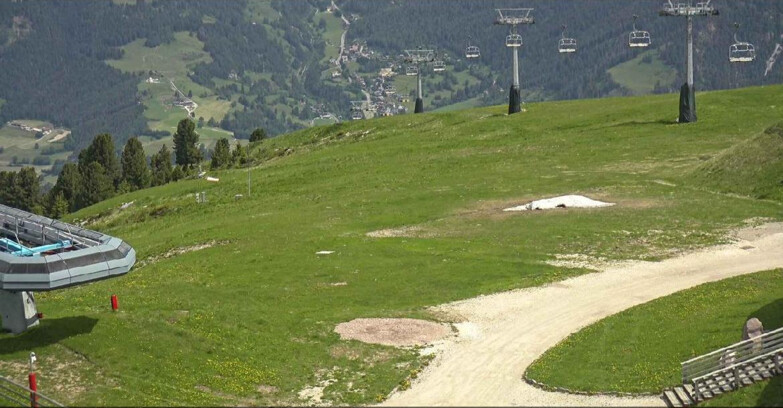 Webcam Alpe Cermis  - Chairlift and slope Lagorai