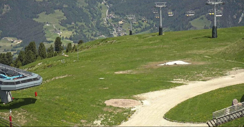 Webcam Alpe Cermis  - Chairlift and slope Lagorai