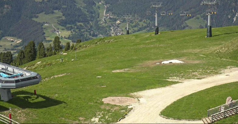 Webcam Alpe Cermis  - Chairlift and slope Lagorai