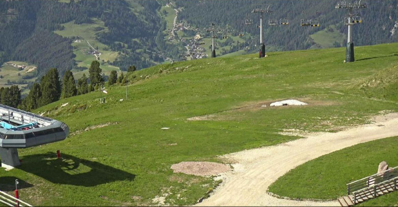 Webcam Alpe Cermis  - Chairlift and slope Lagorai