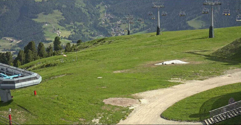 Webcam Alpe Cermis  - Chairlift and slope Lagorai