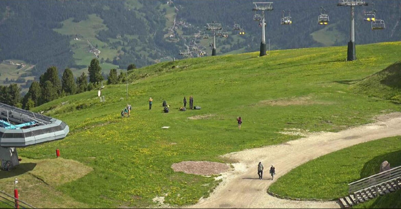 Webcam Alpe Cermis  - Chairlift and slope Lagorai