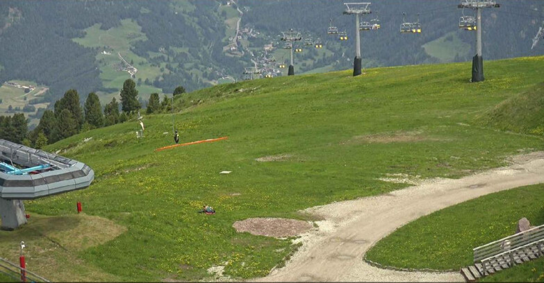 Webcam Alpe Cermis  - Chairlift and slope Lagorai