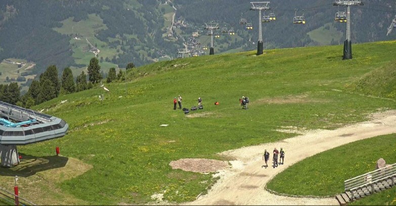 Webcam Alpe Cermis  - Chairlift and slope Lagorai