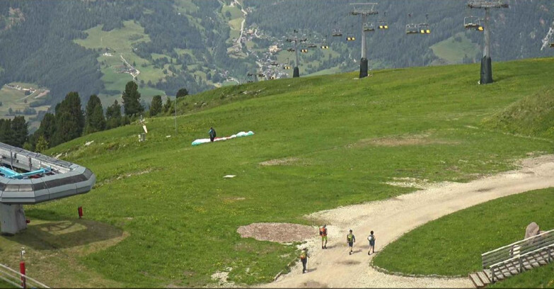 Webcam Alpe Cermis - Sesselbahn und Piste Lagorai