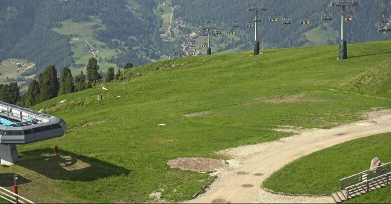 Webcam Alpe Cermis - Sesselbahn und Piste Lagorai