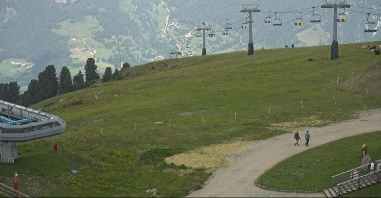 Webcam Alpe Cermis  - Chairlift and slope Lagorai