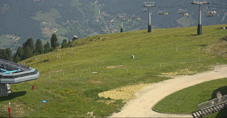 Webcam Alpe Cermis  - Chairlift and slope Lagorai