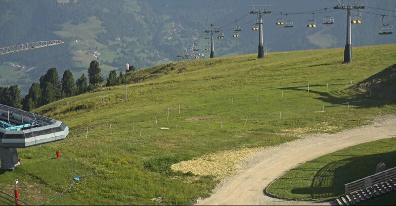 Webcam Alpe Cermis  - Chairlift and slope Lagorai