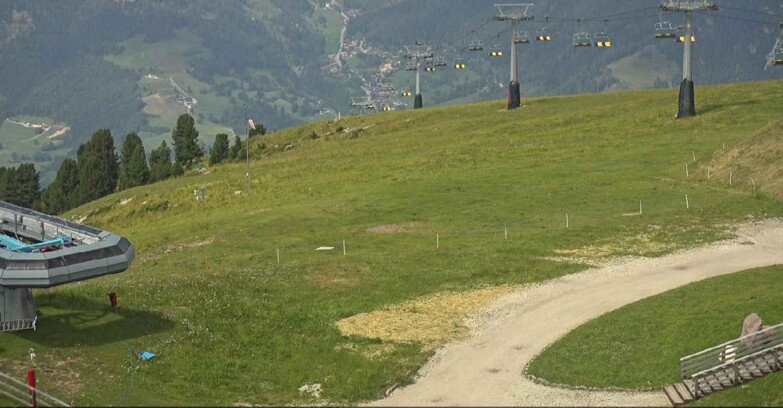Webcam Alpe Cermis - Chairlift and slope Lagorai