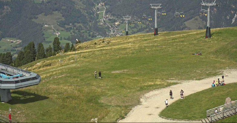 Webcam Alpe Cermis  - Chairlift and slope Lagorai