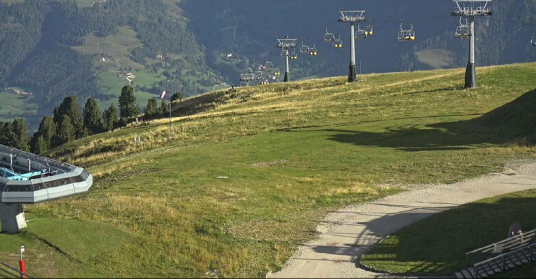 Webcam Alpe Cermis  - Chairlift and slope Lagorai