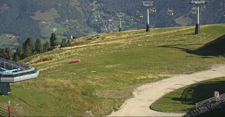 Webcam Alpe Cermis  - Chairlift and slope Lagorai