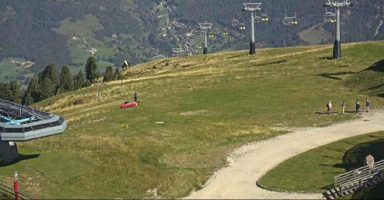 Webcam Alpe Cermis  - Chairlift and slope Lagorai