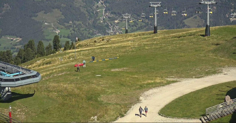 Webcam Alpe Cermis  - Chairlift and slope Lagorai