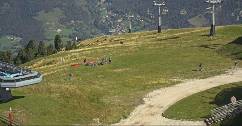 Webcam Alpe-Cermis - Seggiovia e pista Lagorai