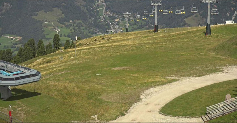 Webcam Alpe Cermis - Sesselbahn und Piste Lagorai