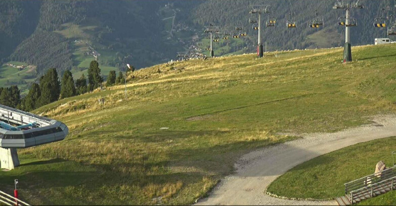 Webcam Alpe Cermis - Sesselbahn und Piste Lagorai