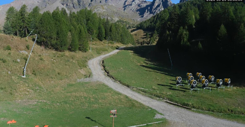 Webcam Pejo 3000 - Campo Scuola Scoiattolo